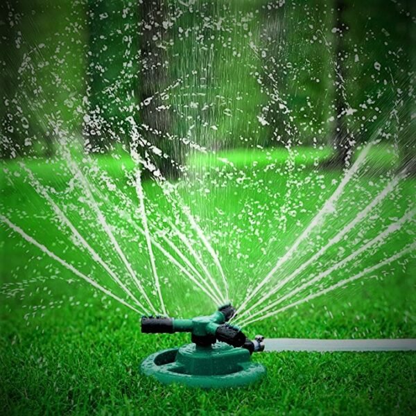Garden Sprinkler with 360 Rotation